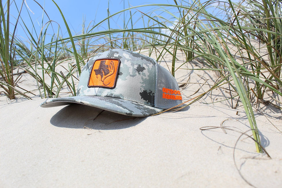 Thumbnail: Outdoor Renegade Patch Cap (Digital Camo & Neon Orange)
