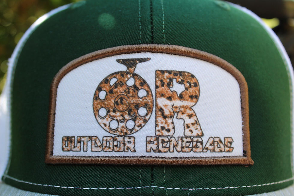 Thumbnail: Outdoor Renegade Patch Cap “Brown Trout on the Fly”