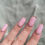 Thumbnail: Pink & Gold Press-On Nails