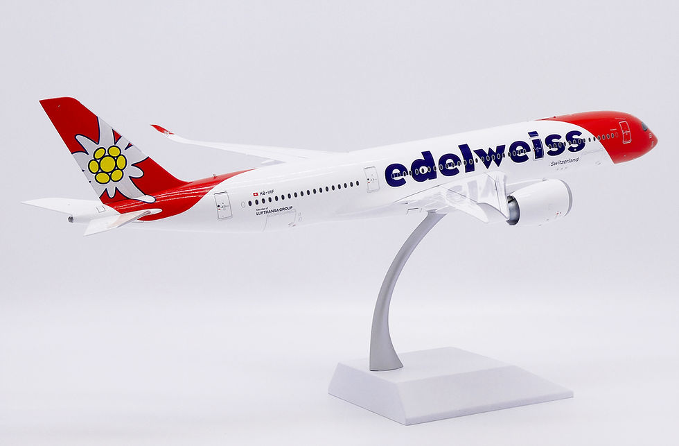 Thumbnail: "Flaps Down" Edelweiss Air A350-900XWB Reg: HB-IHF JC Wings 1:200 XX20569A