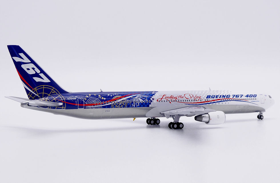 Thumbnail: Boeing B767-400ER Reg: N76400 "Leading the Way" JC Wings 1:400 Diecast LH4369