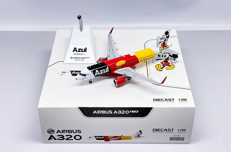 Azul A320neo Reg: PR-YSH Scale 1:200 Diecast model SA2031 (E)
