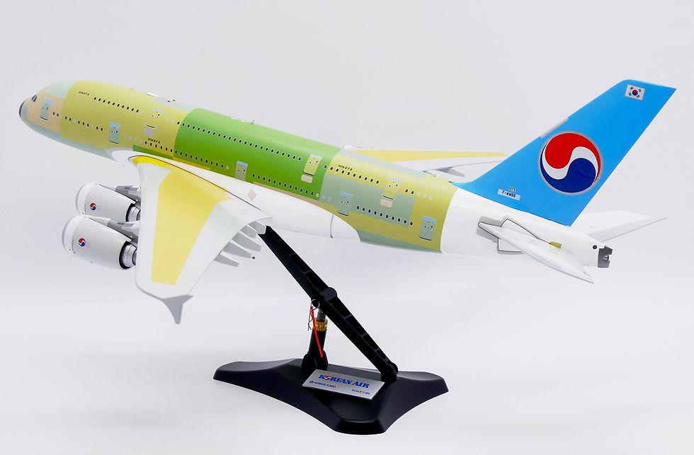 Thumbnail: XX20064 1:200 Korean Air A380 "Bare Metal" F-WWSS