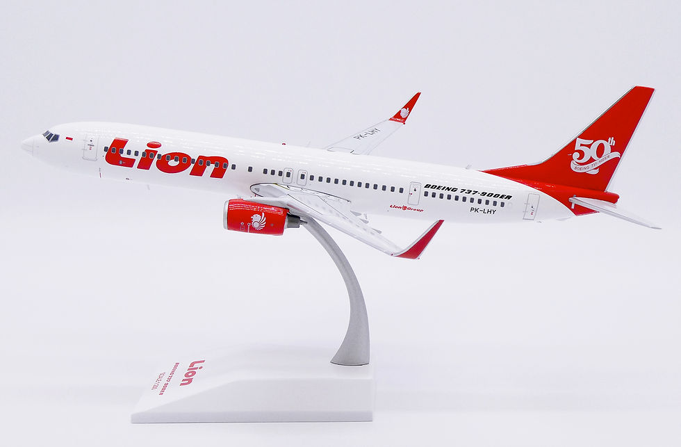 Thumbnail: XX20599 1:200 Lion Air B737-900ER "50th Boeing 737-900ER" PK-LHY