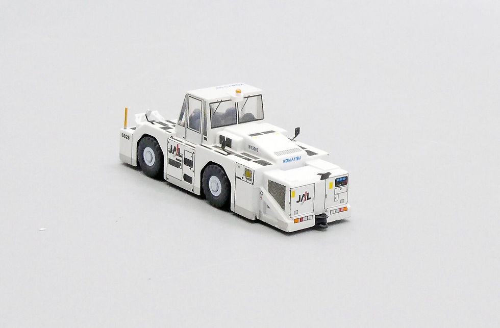 Thumbnail: WT500E JAL oc Towing Tractor Scale 1:200 Diecast model GSE2WT500E03