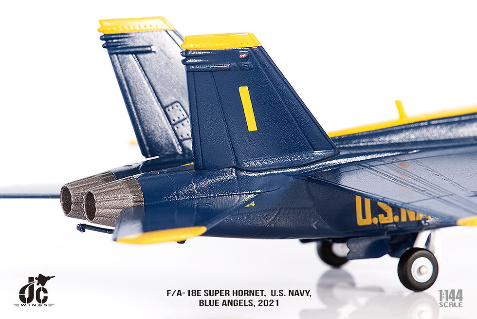 Thumbnail: F/A-18E Super Hornet, US Navy, Blue Angels, 2021, 165534, 1/144, JCW-144-F18-004
