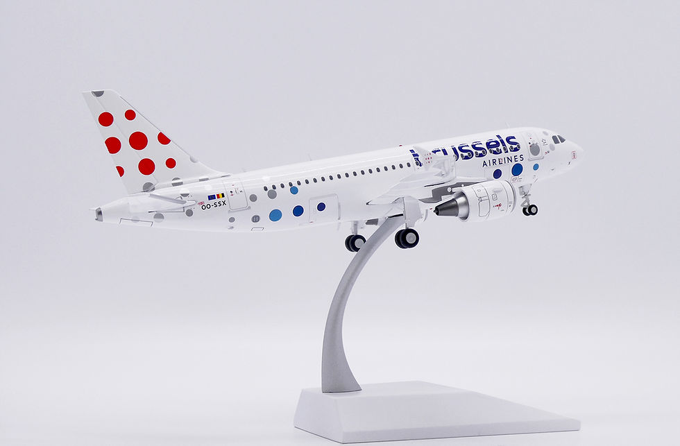 Thumbnail: Brussels Airlines A319 Reg: OO-SSX JC Wings Scale 1:200 Diecast model XX20276