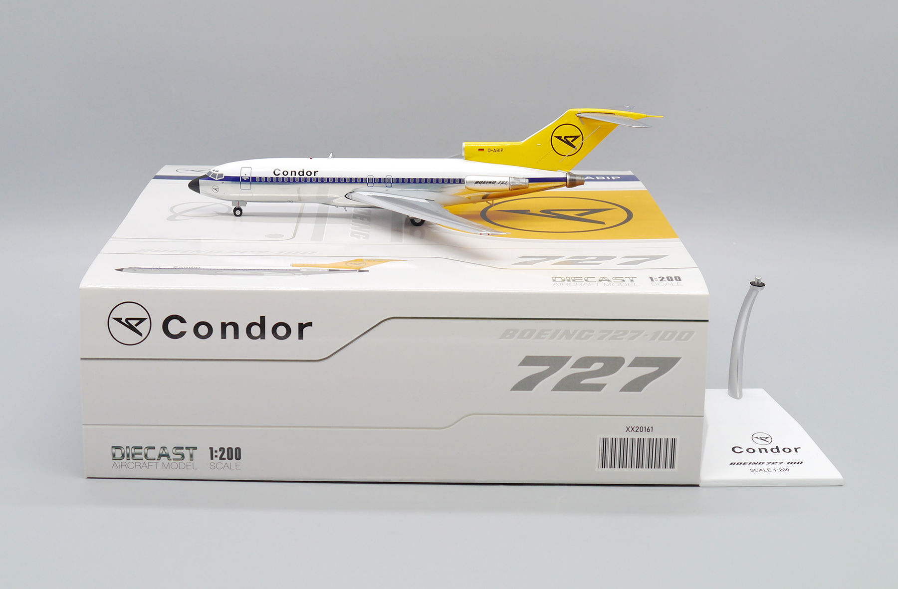 Condor B727-100 Reg: D-ABIP JC Wings Scale 1:200 Diecast model XX20161 (E+)