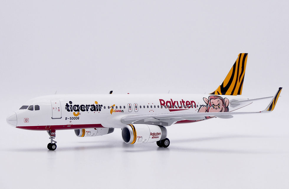 Thumbnail: Tigerair Taiwan A320 Reg: B-50006 EW Wings Scale 1:200 Diecast Model EW2320015
