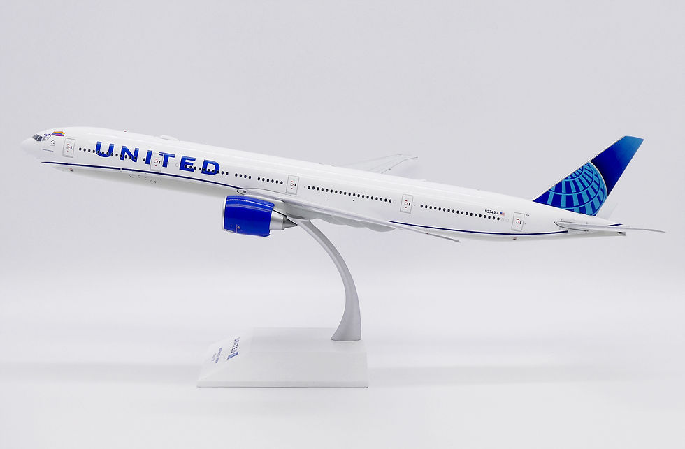 Thumbnail: United B777-300ER "Sydney World Pride" Reg: N2749U JC 1:200 Diecast XX20423