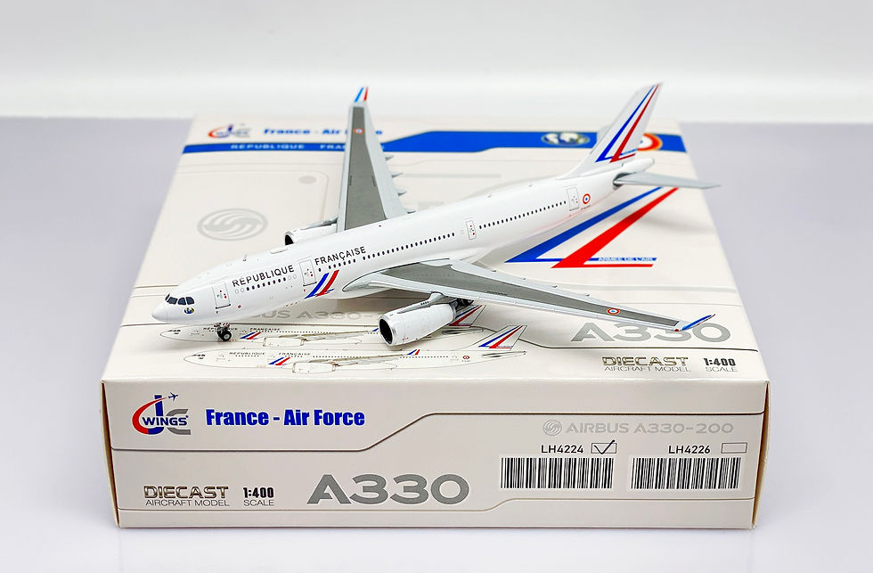 French Air Force A330-200 Reg: F-UJCS JC Wings Scale 1:400 Diecast LH4224 (E)