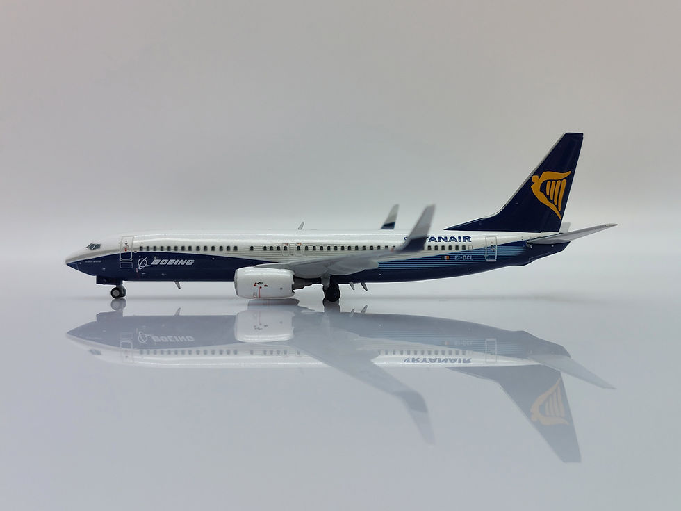 Thumbnail: Ryanair B737-800 Reg: EI-DCL "Dreamliner" JC Wings 1:400 Diecast XX40039