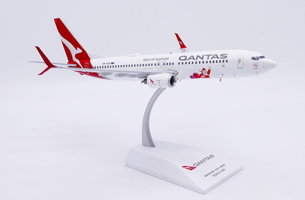 Thumbnail: XX20746 1:200 Qantas B737-800 "NC" "Santa" VH-VZX