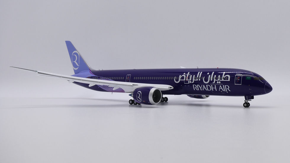 Thumbnail: "Flaps Down" Riyadh Air B787-9 Reg: N8572C JC Wings Diecast 1:200 XX20426A (E)