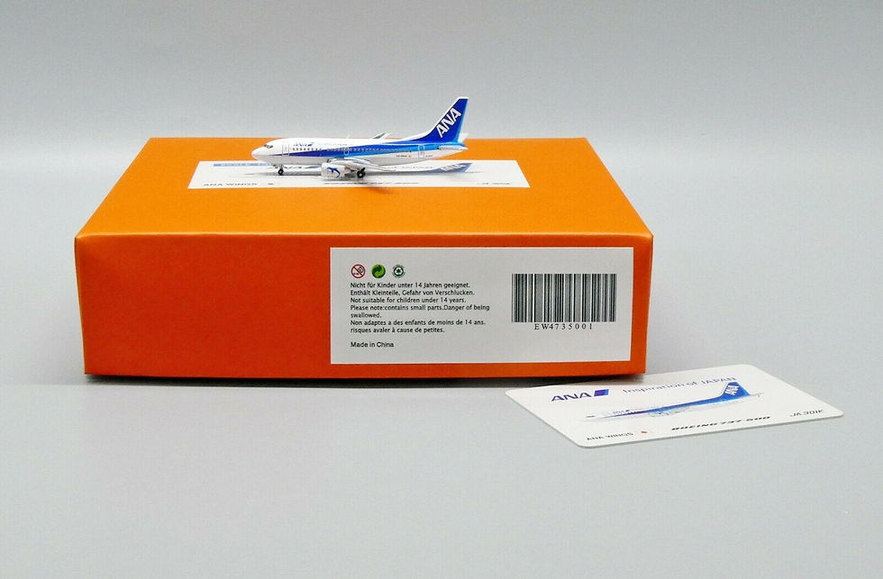 ANA B737-500 Reg: JA301K EW Wings Scale 1:400 Diecast model EW4735001