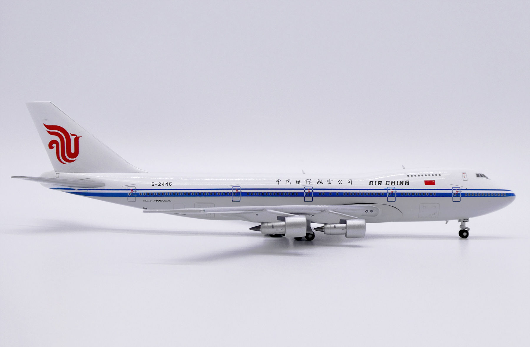 Air China B747-200M Reg: B-2446 Scale 1:400 JC Wings Diecast XC2446