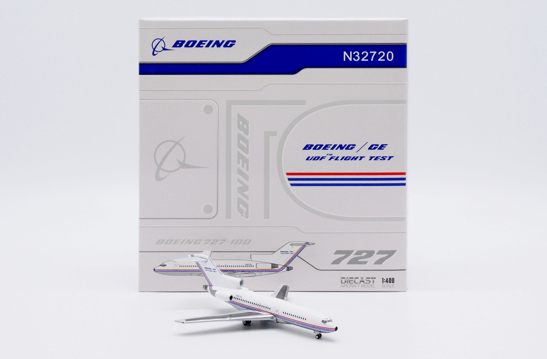 Boeing B727-100 Reg: N32720 "Flight Test Fantasy" JC Wings 1:400 Diecast XX40179