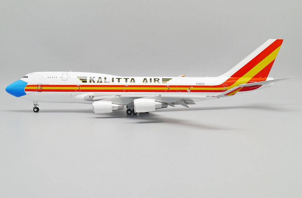Thumbnail: “Flaps Down” Kalitta Air B747-400(BCF) N744CK JC Wings 1:200 Diecast XX20120A