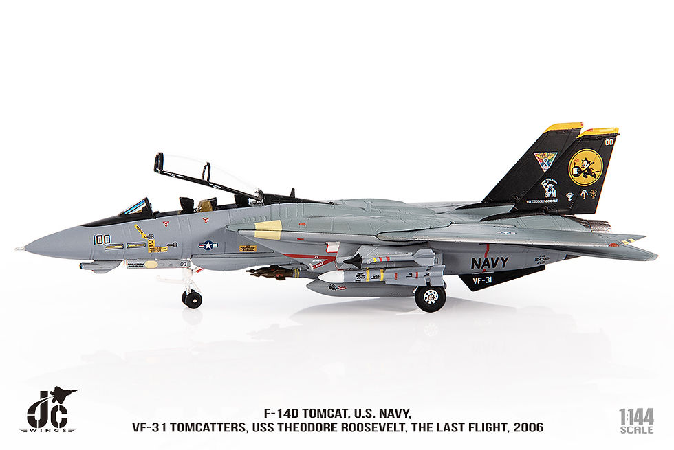 Thumbnail: F-14D Tomcat, US Navy, VF-31, The Last Flight, 2006, 1/144, JCW-144-F14-006