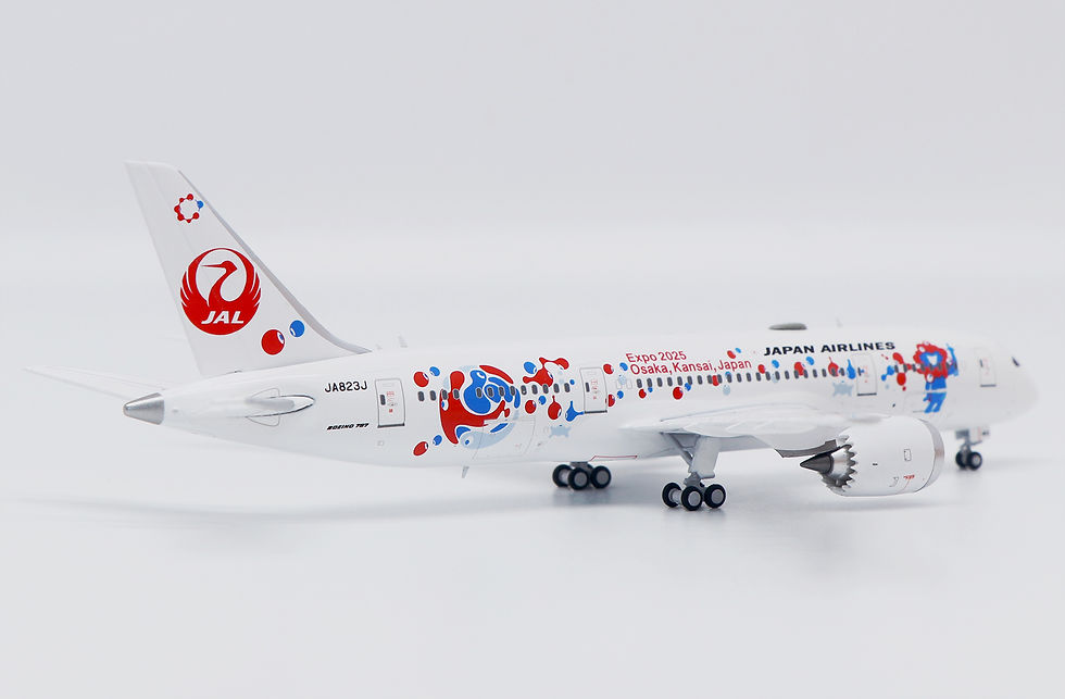 Thumbnail: Japan Airlines B787-8 Reg: JA823J "Expo 2025 Osaka" Scale 1:400 Diecast SA4050