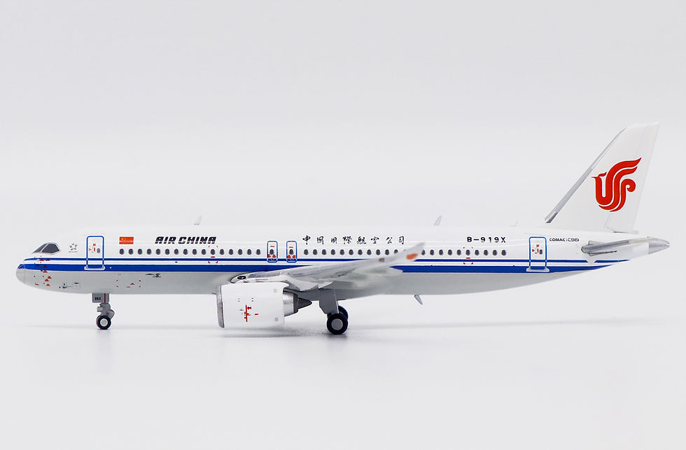 Thumbnail: Air China C919 Reg: B-919X JC Wings Scale 1:400 Diecast model XX40294