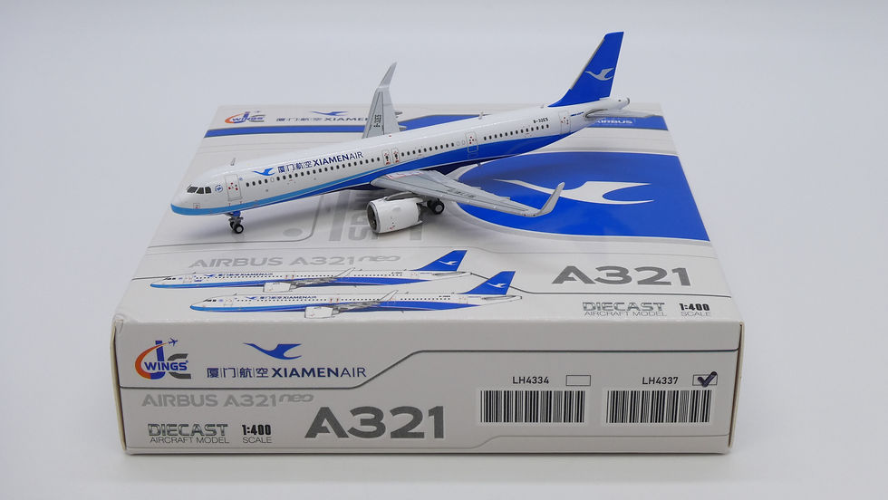 Xiamen Airlines A321neo Reg: B-32E5 Scale 1:400 JC Wings Diecast LH4337 (E)
