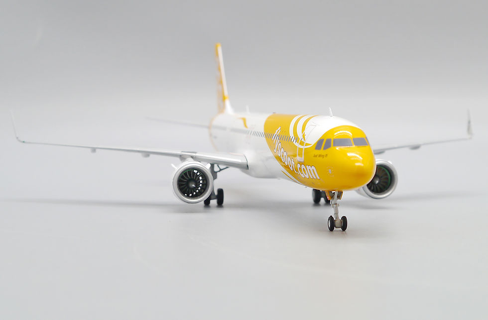 Thumbnail: Scoot A321neo Reg: 9V-NCB Scale 1:200 Diecast model EW Wings EW221N013
