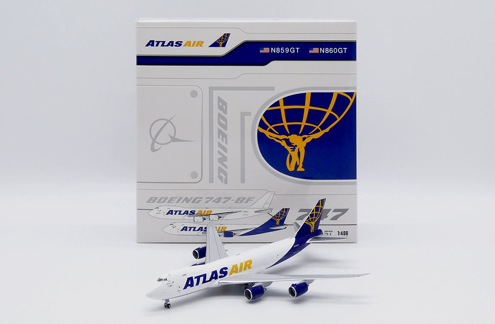 Atlas Air B747-8F Reg: N860GT "30" JC Wings Scale 1:400 Diecast model XX40148