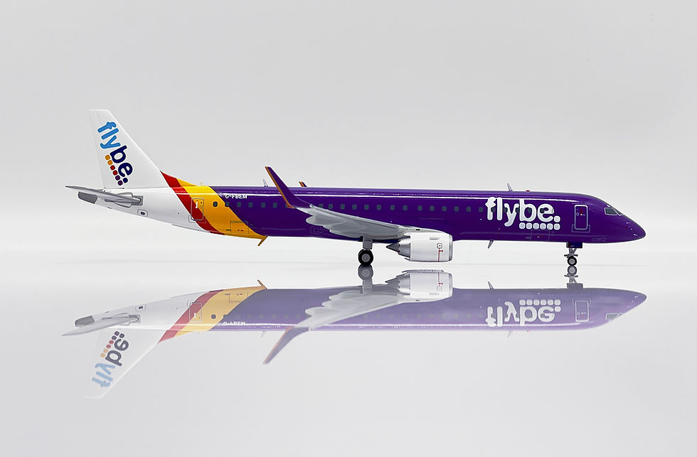 Thumbnail: Flybe EMBRAER ERJ-195LR Reg: G-FBEM JC Wings 1:200 Diecast model LH2294