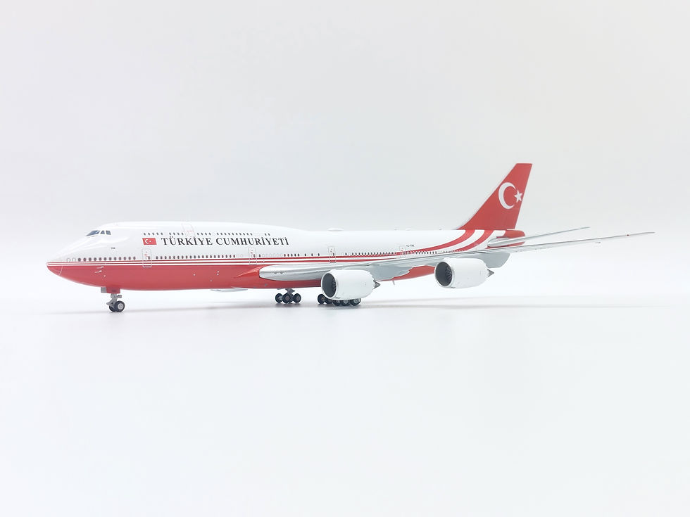 Thumbnail: Turkiye Government B747-8(BBJ) Reg: TC-TRK 1:400 JC Wings Diecast LH4346