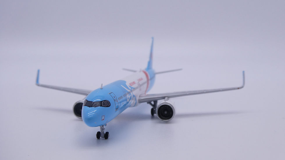 Thumbnail: Loong Air A321neo Reg: B-325X Scale 1:400 JC Wings Diecast model LH4271