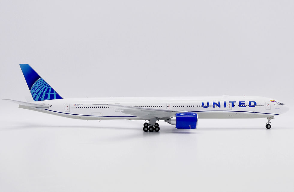 Thumbnail: United B777-300ER "Sydney World Pride" Reg: N2749U JC 1:200 Diecast XX20423