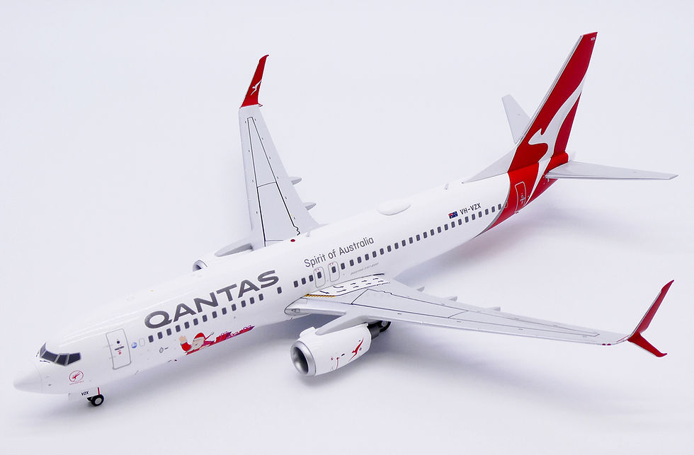 Thumbnail: XX20746 1:200 Qantas B737-800 "NC" "Santa" VH-VZX