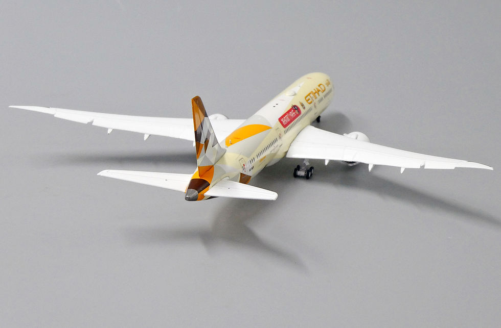 Thumbnail: “Flaps Down” Etihad B787-9 Reg: A6-BLM JC Wings Scale 1:400 Diecast XX4219A