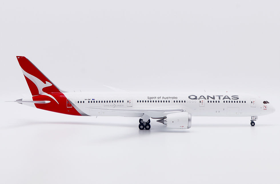 Thumbnail: Qantas B787-9 Reg: VH-ZNF "NC" JC Wings Diecast model Scale 1:200 XX20624