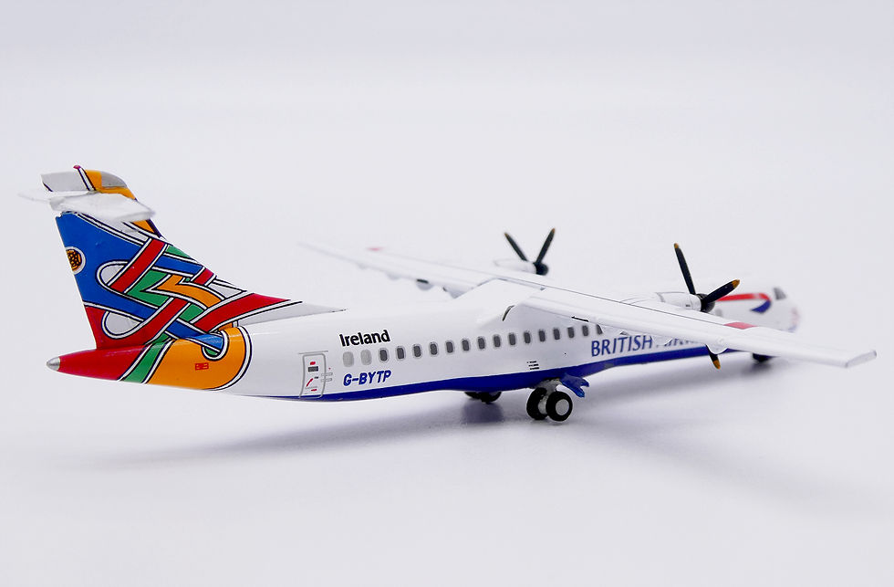Thumbnail: British Airways ATR 72-200 Reg: G-BYTP JC Wings Scale 1:400 Diecast XX40266
