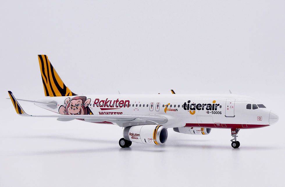 Thumbnail: Tigerair Taiwan A320 Reg: B-50006 EW Wings Scale 1:200 Diecast Model EW2320015