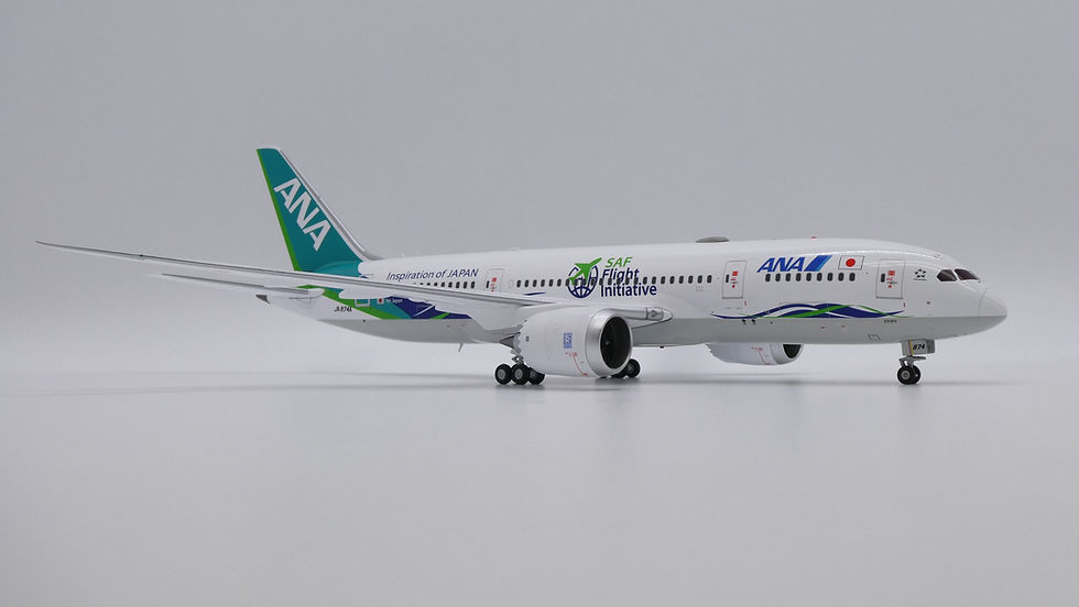 Thumbnail: "Flaps Down" ANA B787-8 Reg: JA874A Diecast Scale 1:200 SA2035A (E)