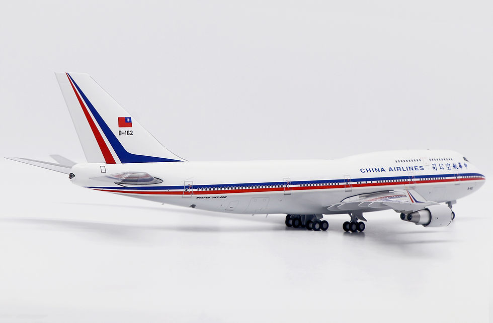 Thumbnail: China Airlines B747-400 Reg: B-162 "OC" JC Wings Scale 1:200 Diecast XX20533