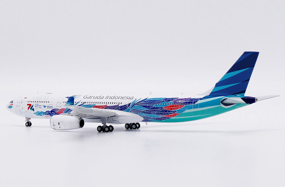 Thumbnail: Garuda Indonesia A330-300 Reg: PK-GPZ "Kembara Angkasa" JC Wings 1:400 XX40170