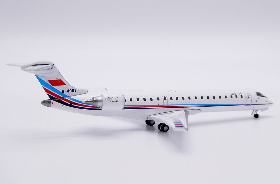 Thumbnail: PLAAF CRJ-700 Reg: B-4061 JC Wings Scale 1:400 Diecast model LH4353