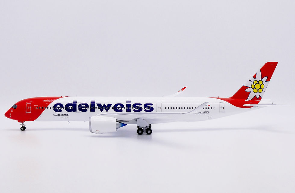 Thumbnail: "Flaps Down" Edelweiss Air A350-900XWB Reg: HB-IHF JC Wings 1:200 XX20569A