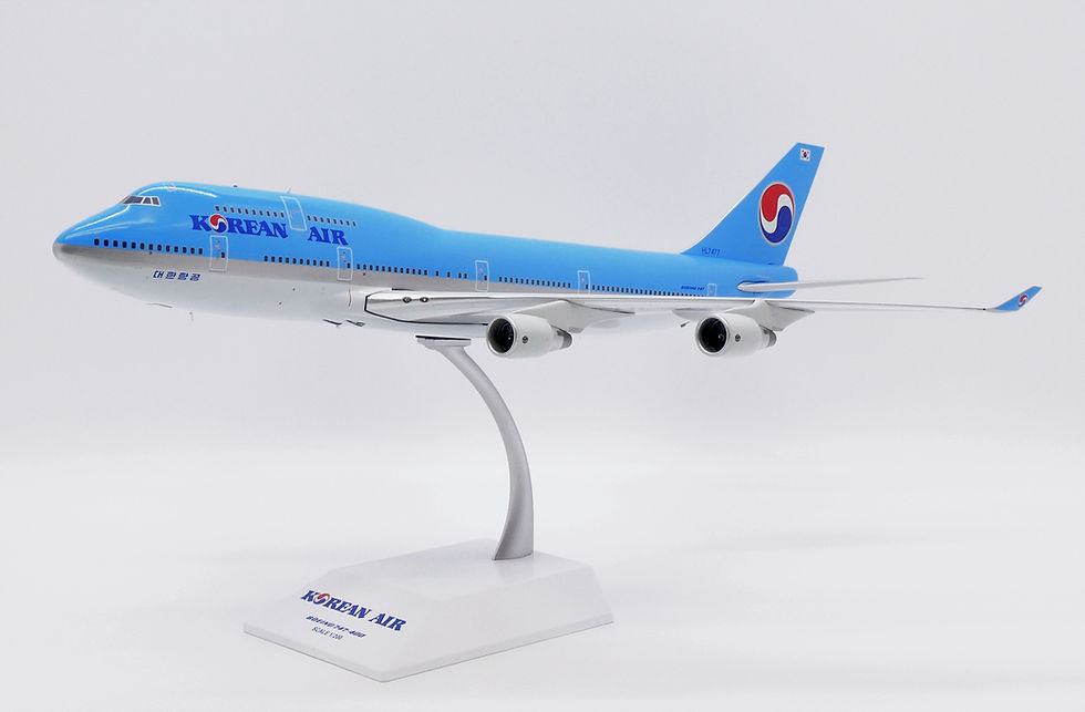 Thumbnail: XX7477 1:200 Korean Air B747-400 "Old Titles" HL7477