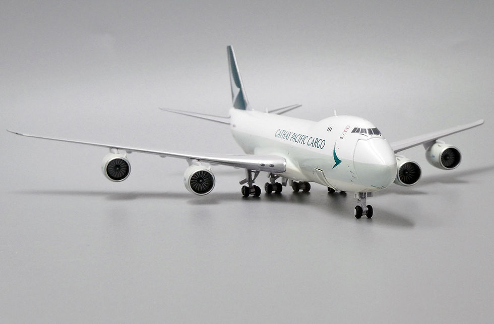 Thumbnail: "Interactive" B747-8F Scale 1:400 Diecast model EW4748003