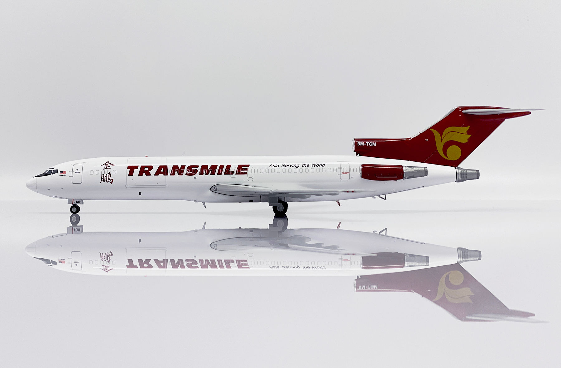 Transmile Air Services B727-200F(Adv) Reg: 9M-TGM JC Wings 1:200 LH2439 (E)