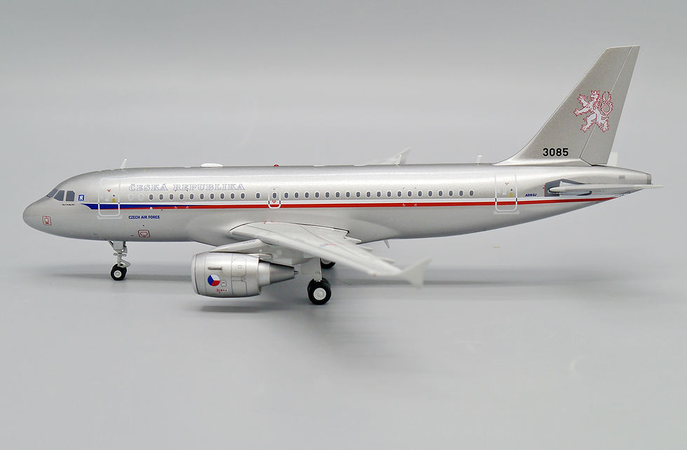 Thumbnail: Czech Republic Air Force A319(CJ) Reg: 3085 JC Wings 1:200 Diecast LH2252 (E)