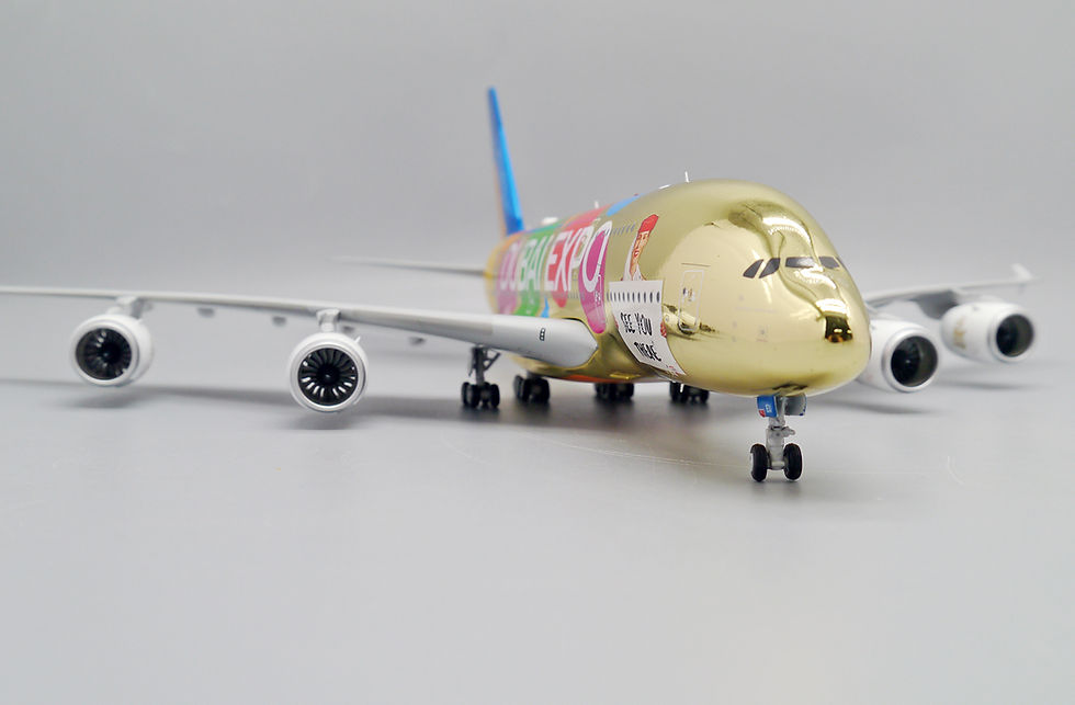 Thumbnail: Emirates A380 ''Golden'' Scale 1:200 Diecast model