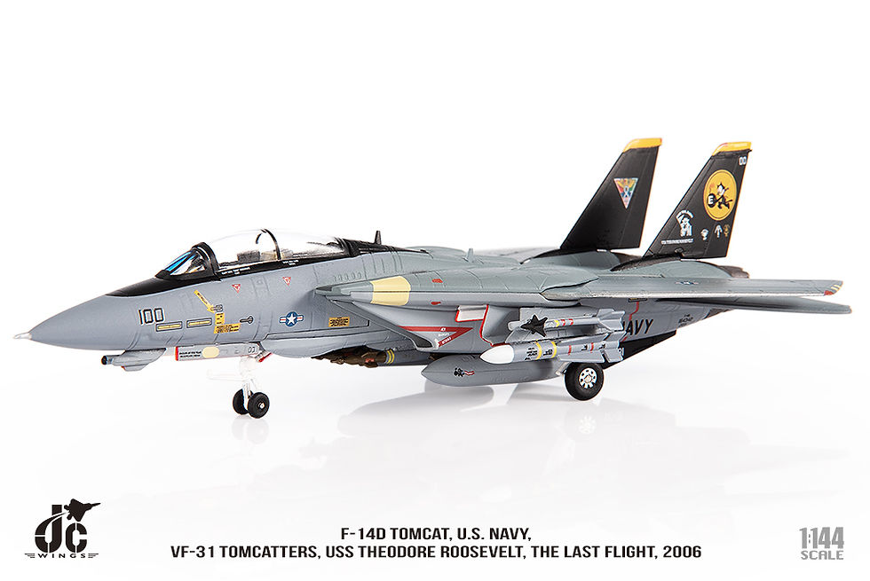 Thumbnail: F-14D Tomcat, US Navy, VF-31, The Last Flight, 2006, 1/144, JCW-144-F14-006