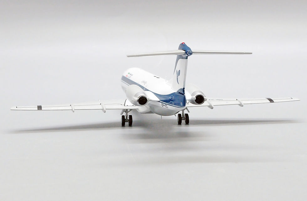 Thumbnail: Iran Air Fokker 100 Reg: EP-IDG JC Wings Scale 1:200 Diecast model LH2342 (E+)