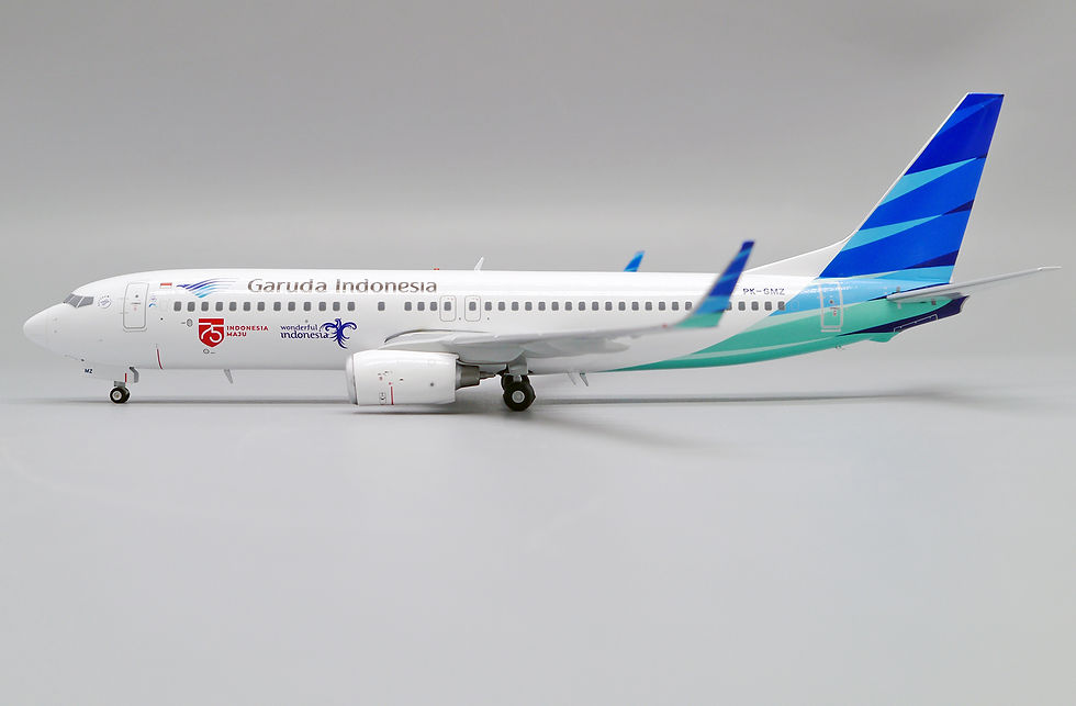 Thumbnail: Garuda Indonesia B737-800 Reg: PK-GMZ JC Wings Scale 1:200 Diecast LH2258